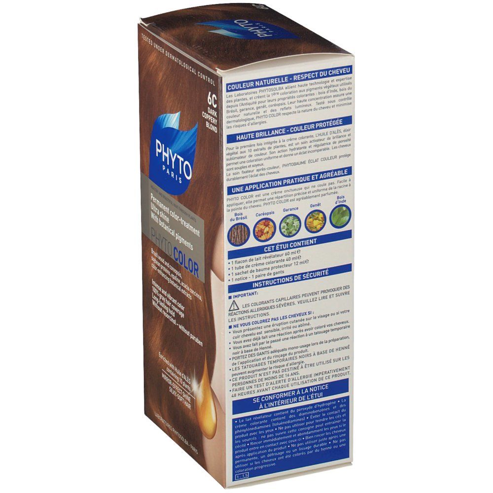 Phytocolor 6C Dunkel Kupfer Blond
