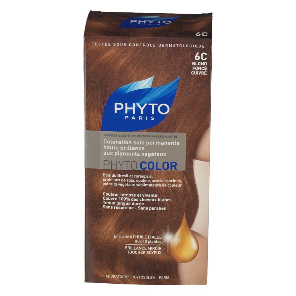 Phytocolor 6C Dunkel Kupfer Blond