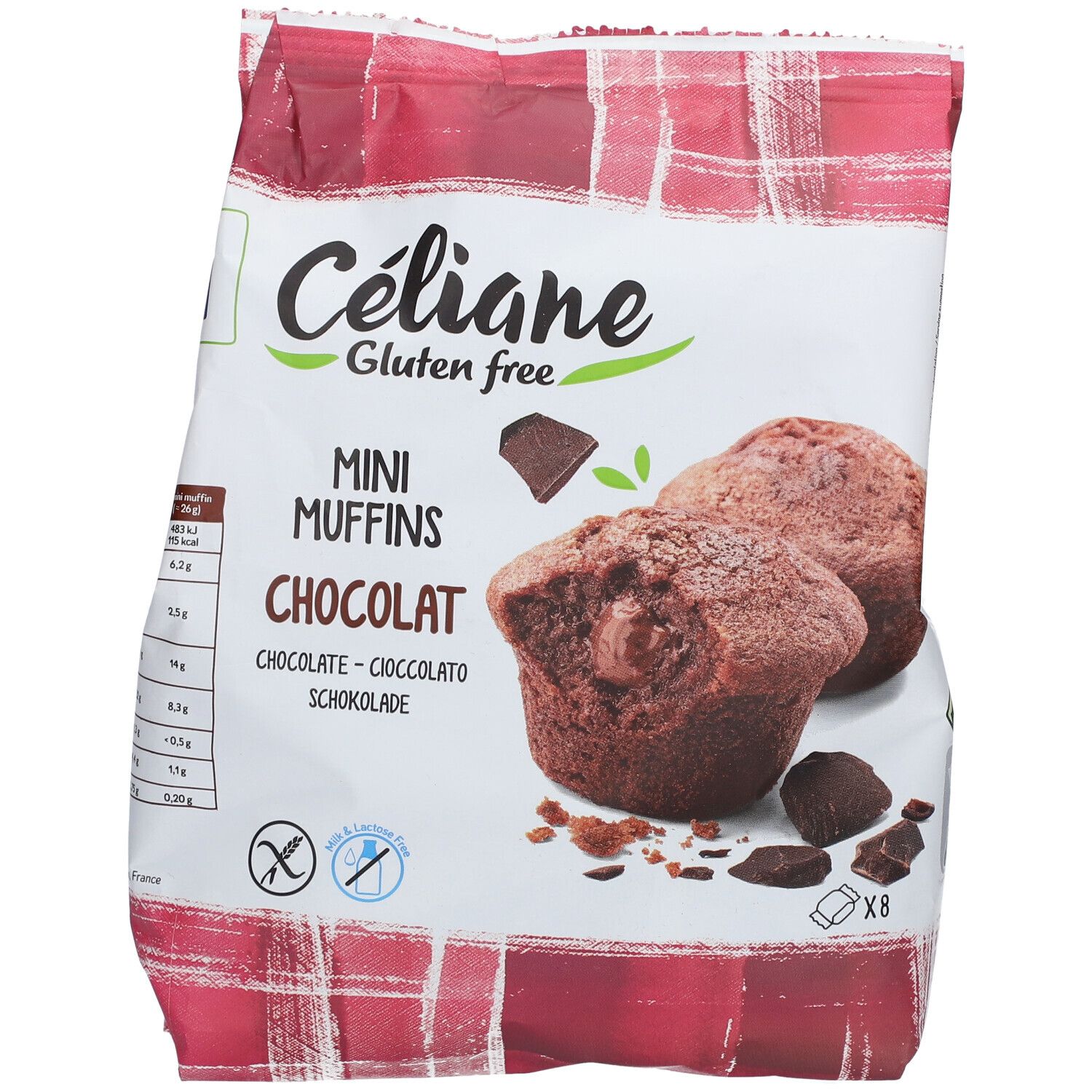 Céliane Mini Muffins Schokolade