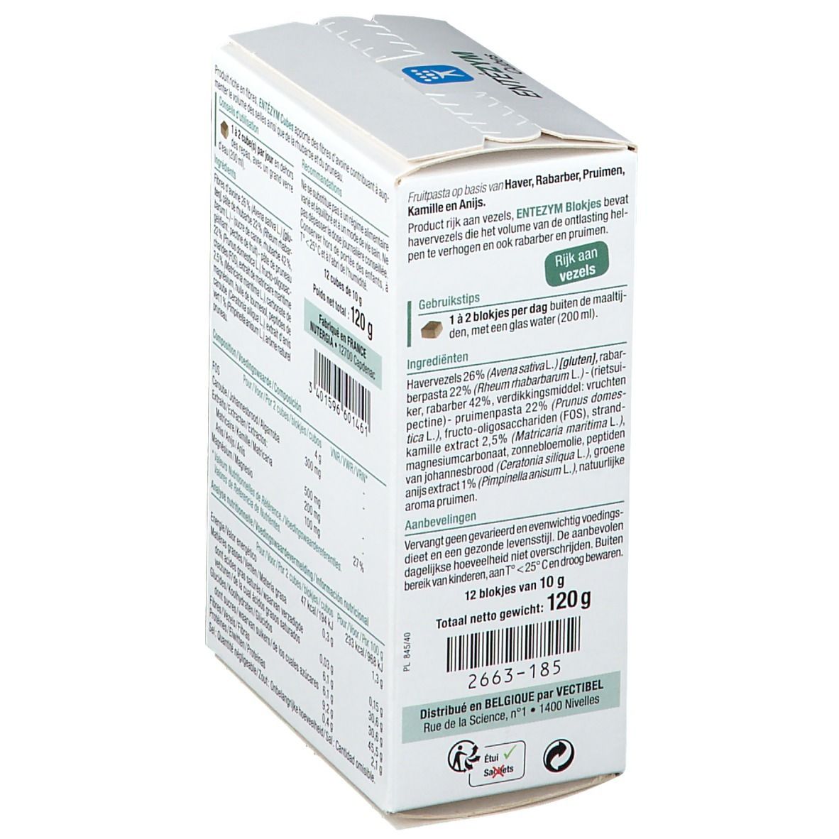 Entezym Cubes Confort Digestif