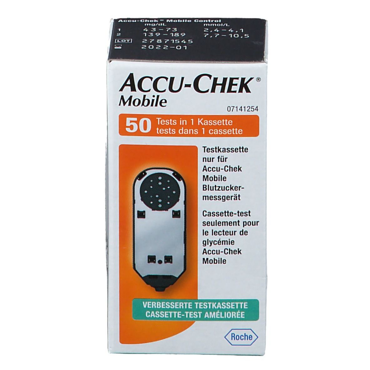 ACCU-CHEK® Mobile Testkassette