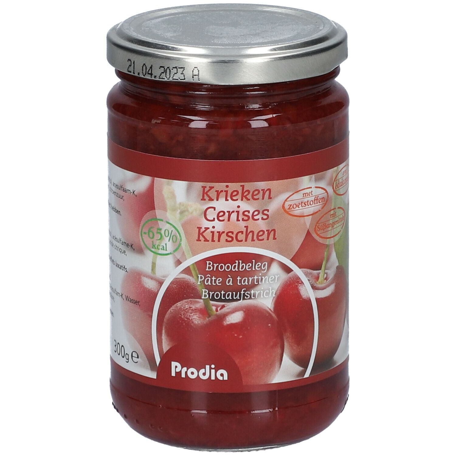 Prodia Pâte à tartiner Cerise + Maltitol