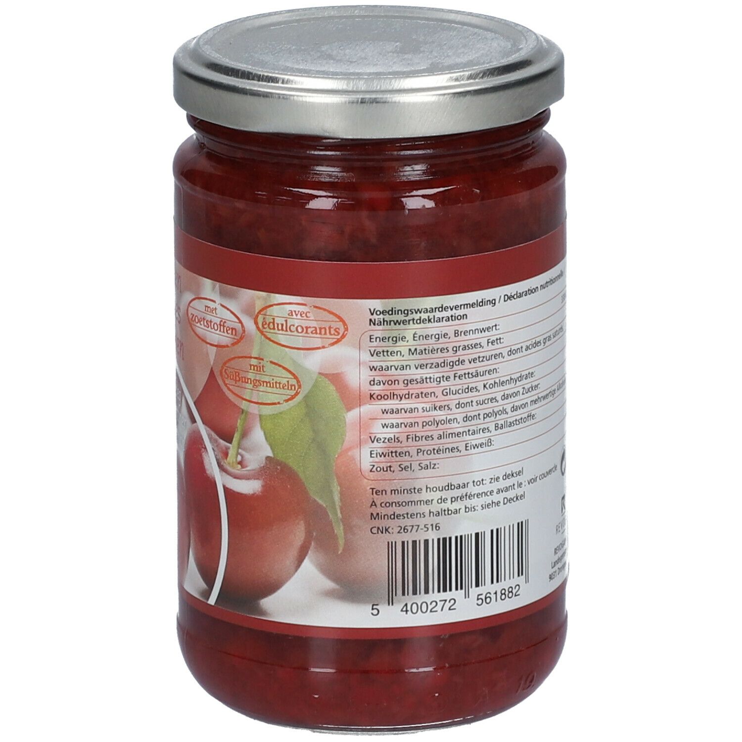 Prodia Pâte à tartiner Cerise + Maltitol