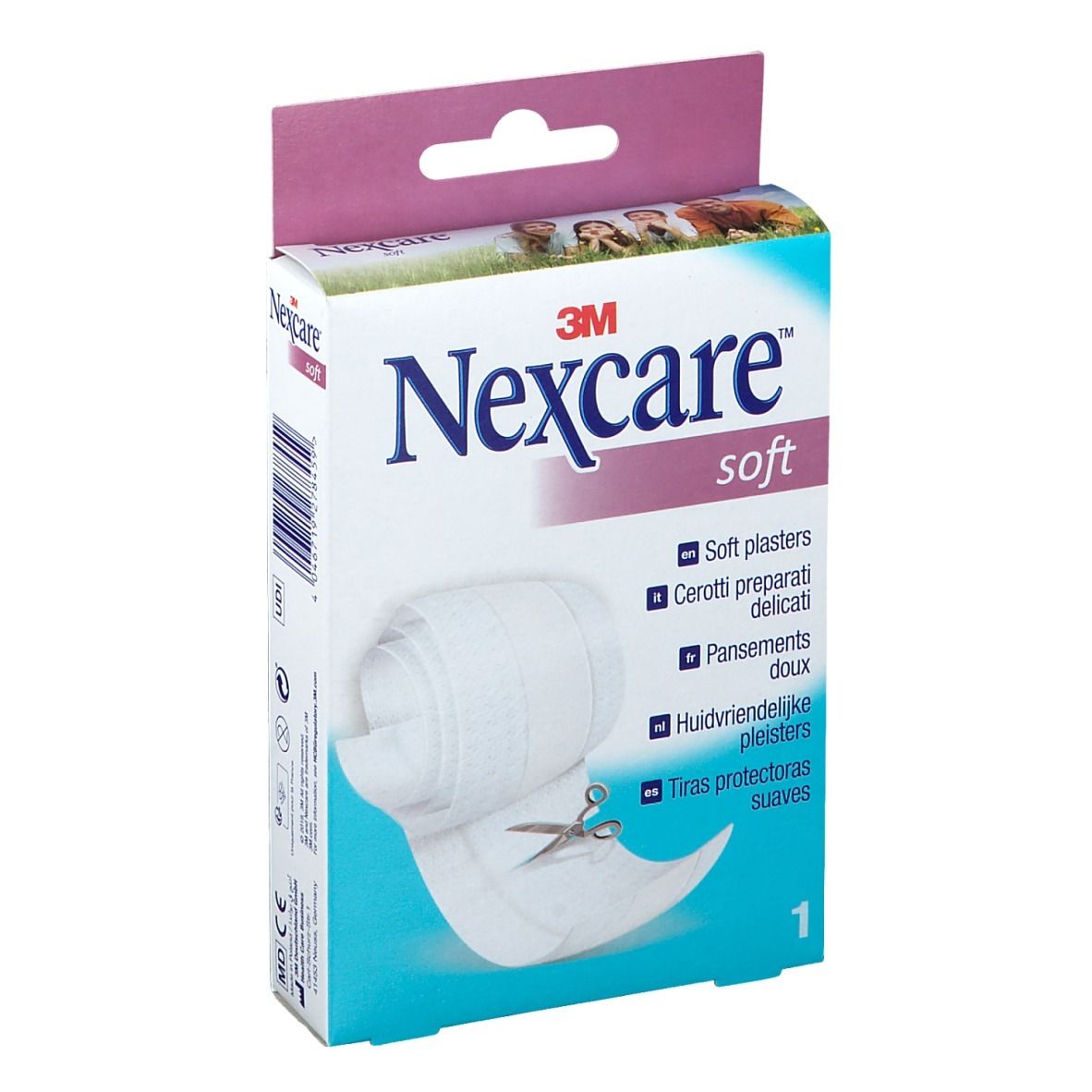 3M Nexcare™ Soft Pflaster Rolle 8 cm x 1 m