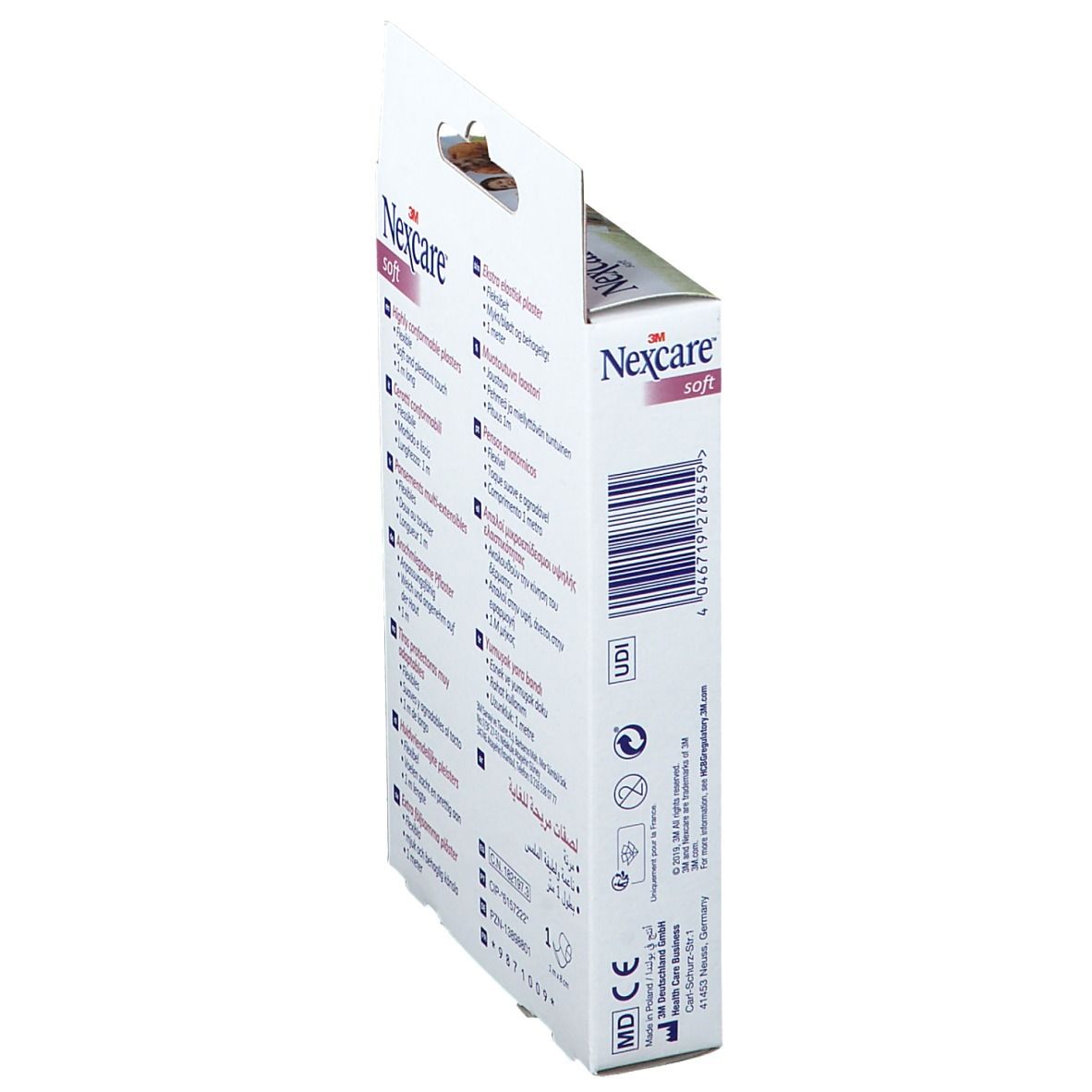 3M Nexcare™ Soft Pflaster Rolle 8 cm x 1 m