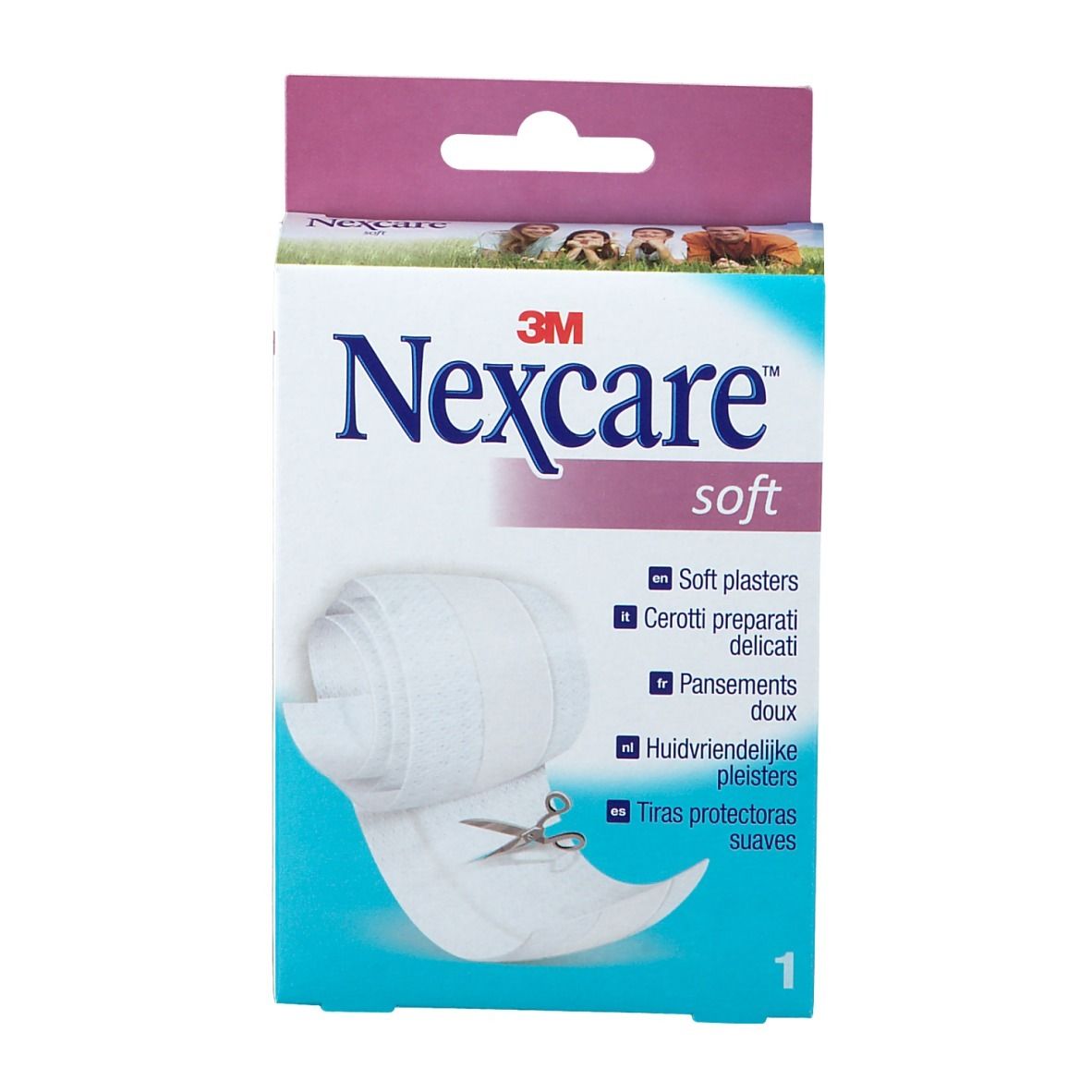 3M Nexcare™ Soft Pflaster Rolle 8 cm x 1 m