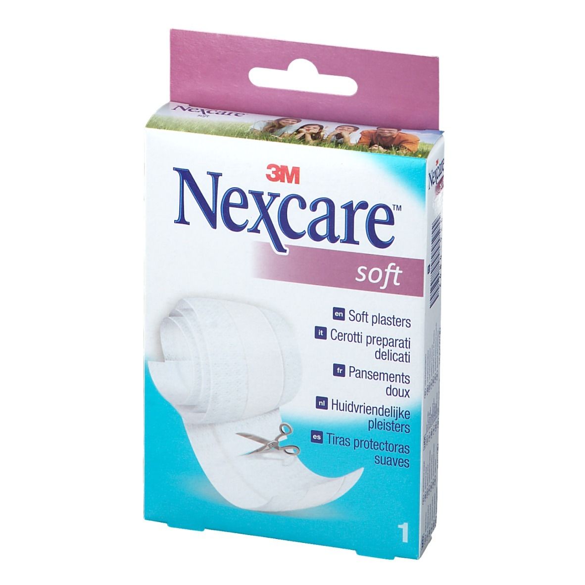 3M Nexcare™ Soft Pflaster Rolle 8 cm x 1 m