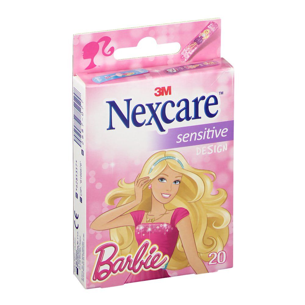 3M Nexcare™ Sensitive Design Barbie 1,9 x 7,2 cm