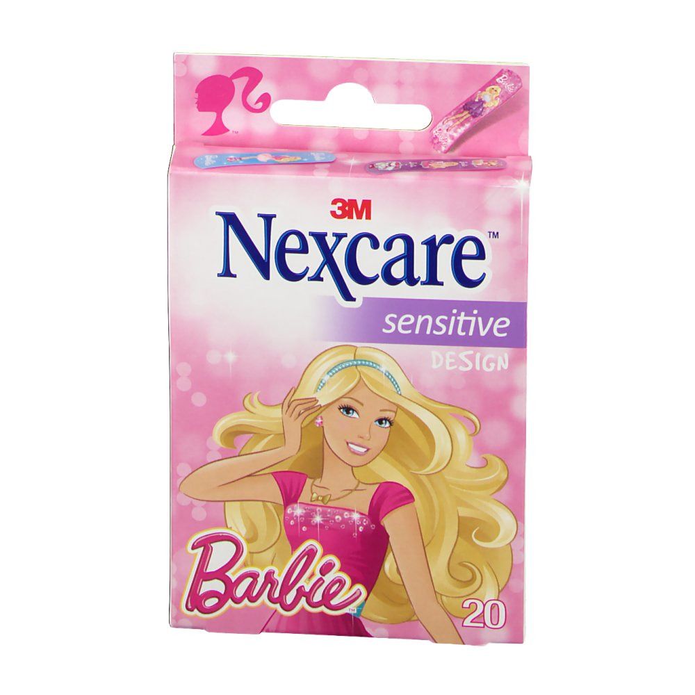 3M Nexcare™ Sensitive Design Barbie 1,9 x 7,2 cm