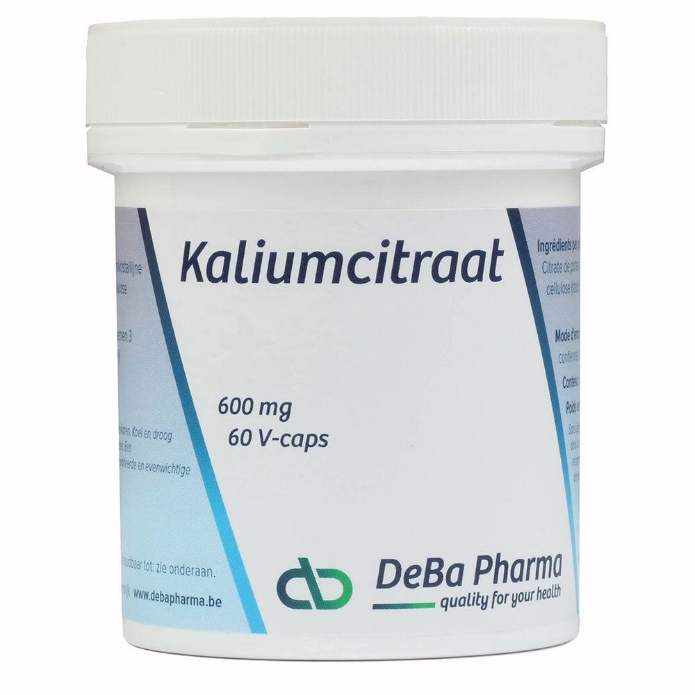 DeBa Pharma Kaliumcitraat 600 mg