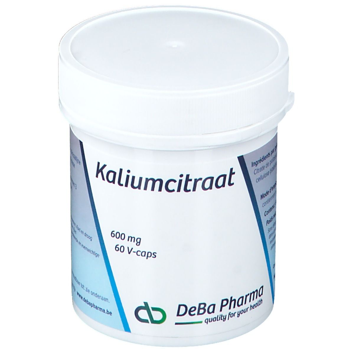 DeBa Pharma Kaliumcitraat 600 mg