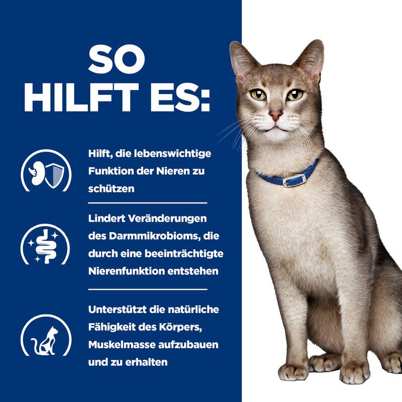 Hill's Prescription Diet k/d Trockenfutter für Katzen mit Huhn