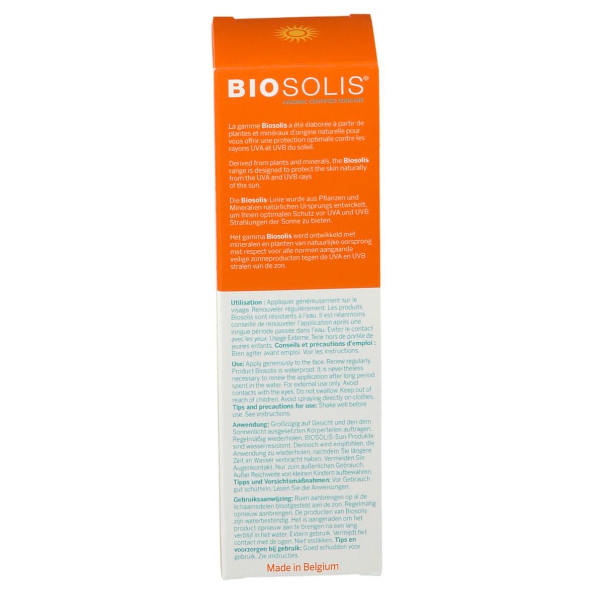 Biosolis Crème Visage Anti âge SPF30