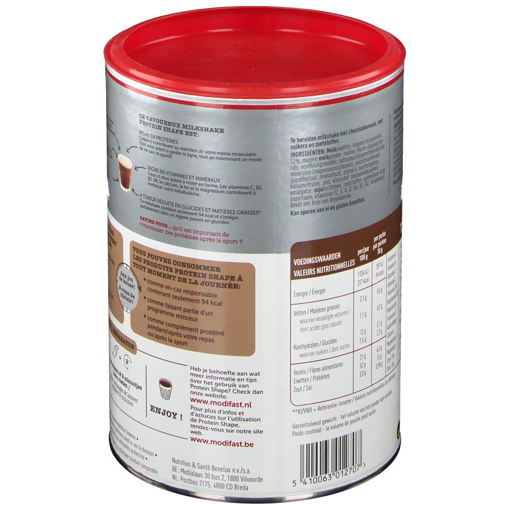 Modifast ProtiPlus Milkshake Chocolat 540 g