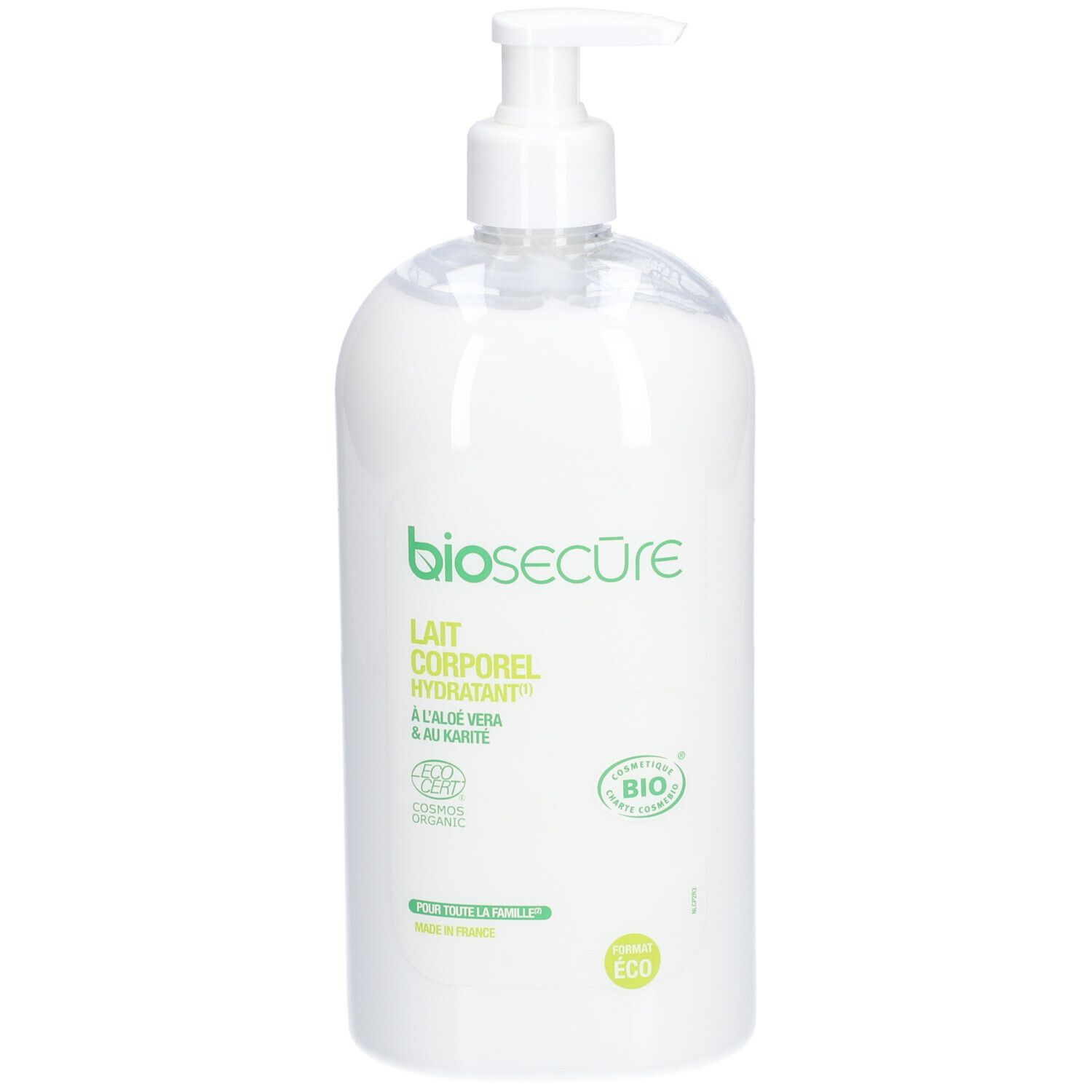 bio Secure lait corporel hydratant à l'Aloé vera & au karité