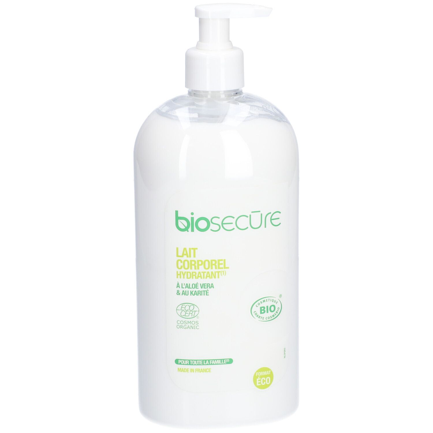 bio Secure lait corporel hydratant à l'Aloé vera & au karité