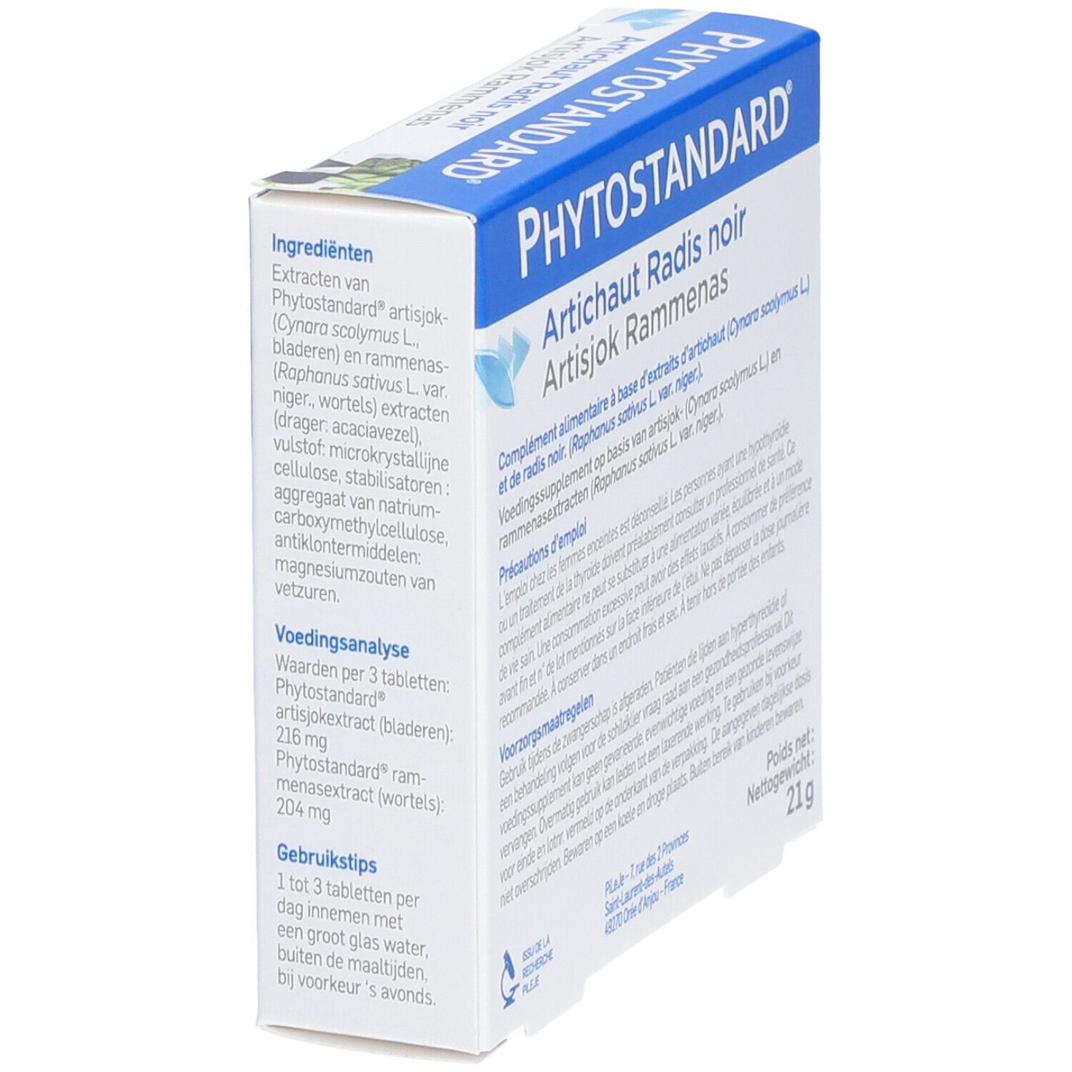 Phytostandard Artischocke Schwarzer Rettich