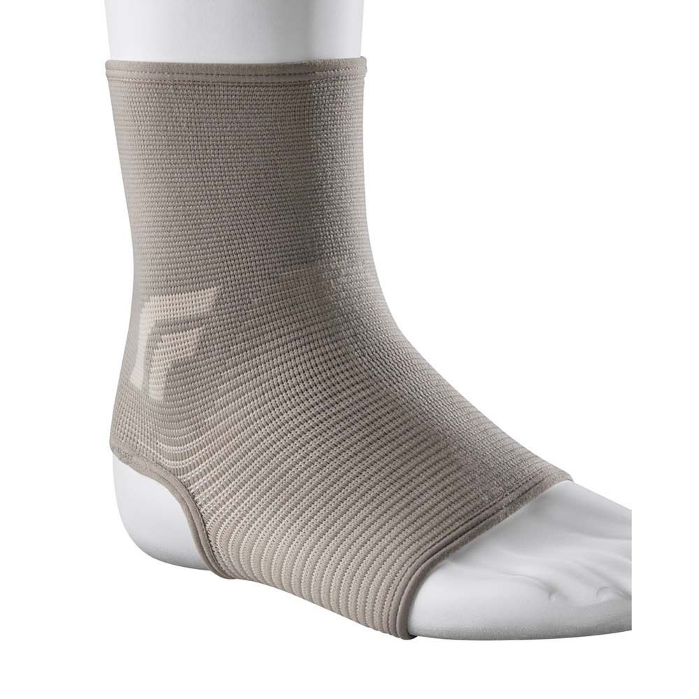 3M FUTURO Comfort Lift Knöchelbandage, Größe L. Rückseite der Verpackung. Produktabbildung mit Beschriftungen.