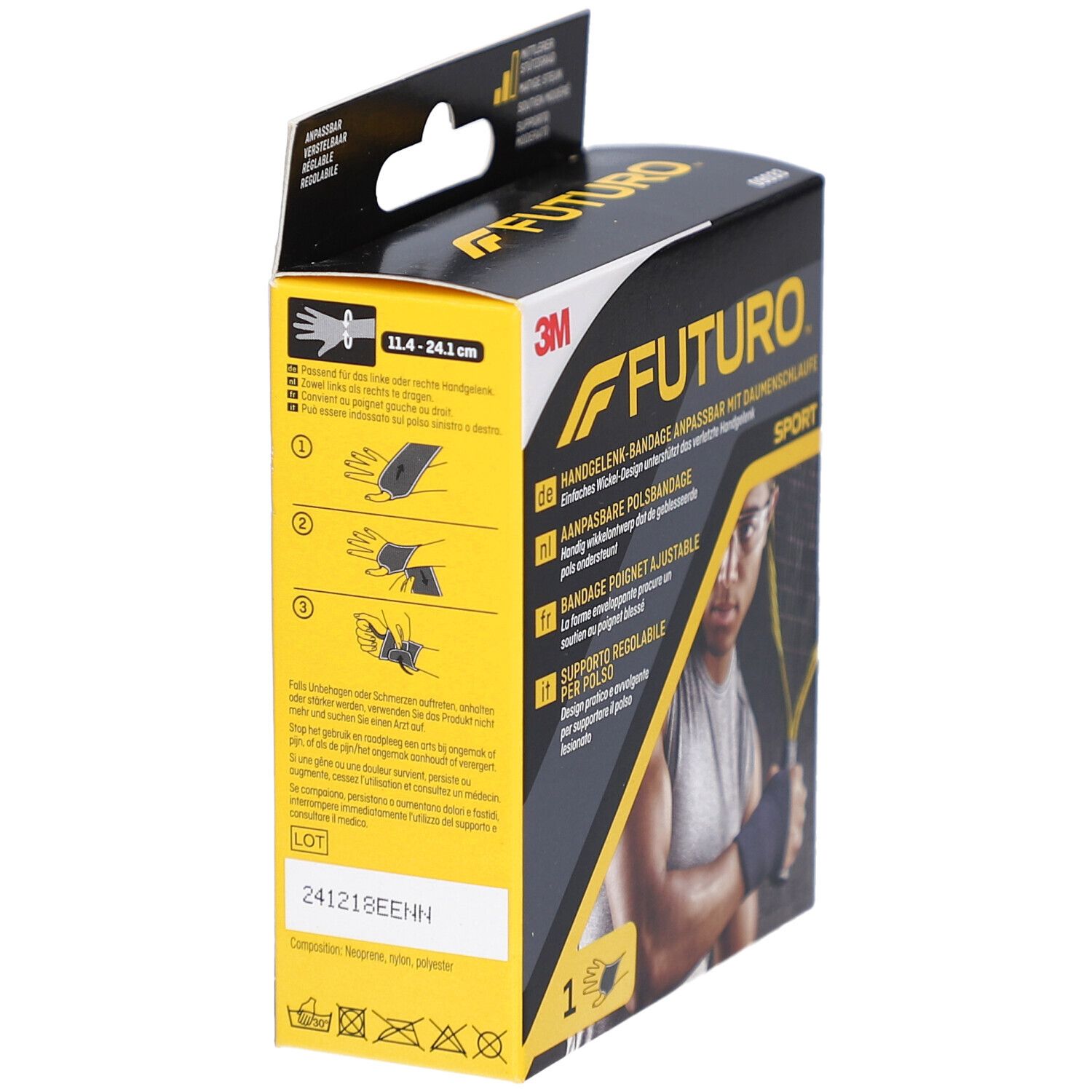 Verstellbare Handgelenkbandage, Atmungsaktiv, Schweißabsorbierende Armbänder Für Fitness, Sport, Training