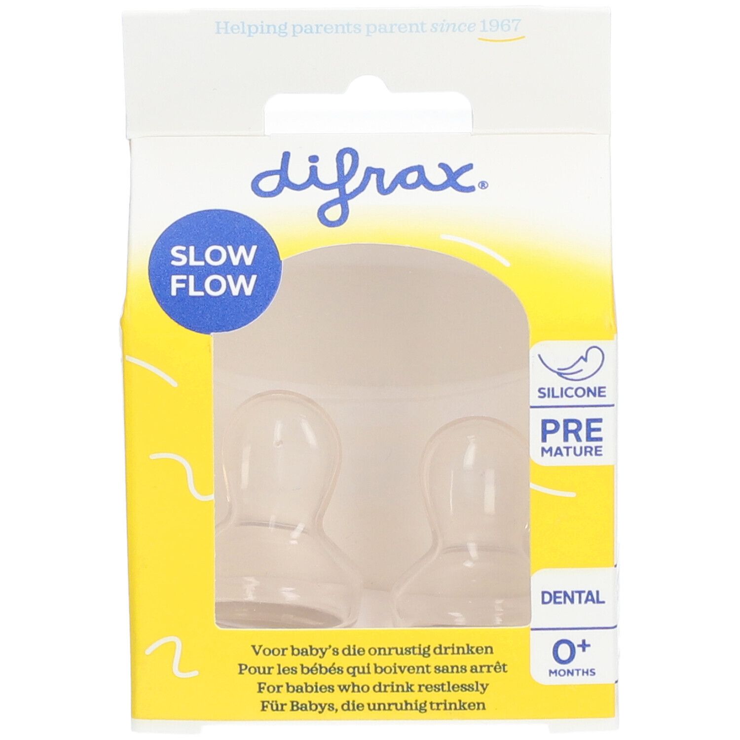 difrax® Dental Flaschensauger Small +0m