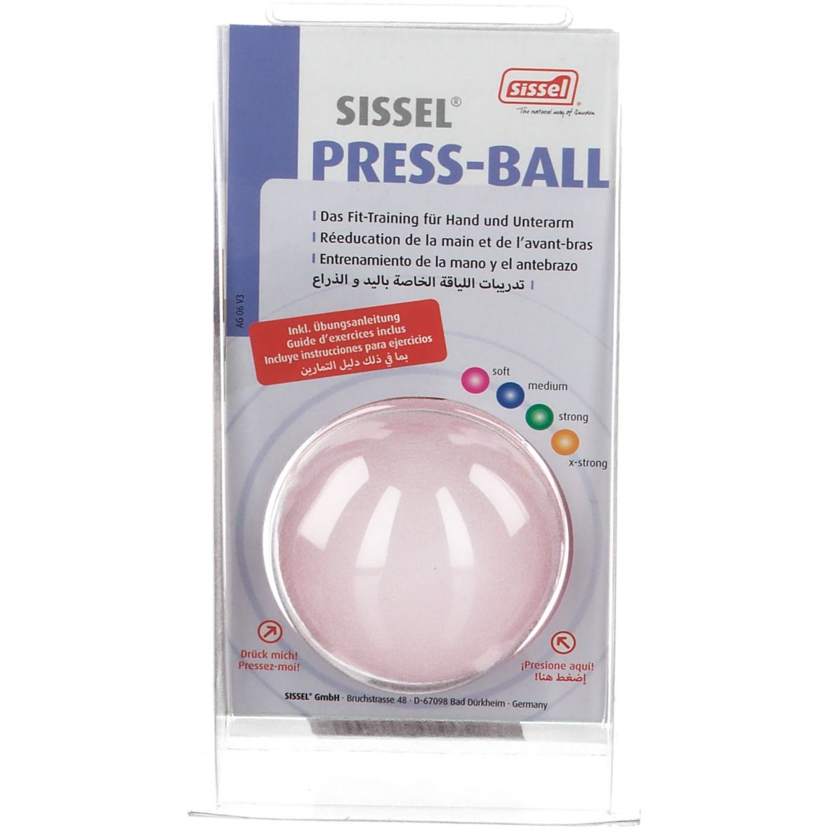 Sissel® Press-Ball pink soft