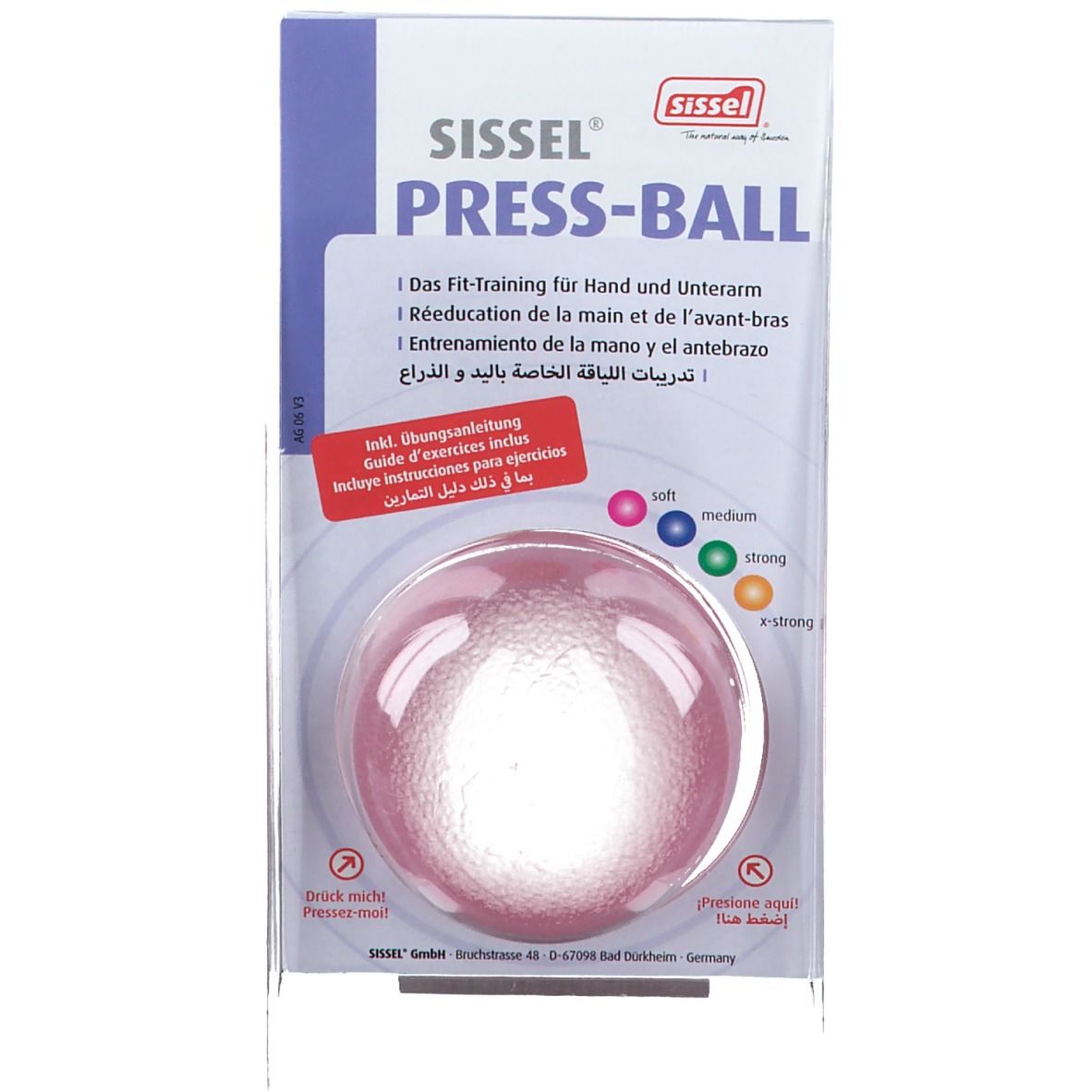 Sissel® Press-Ball pink soft