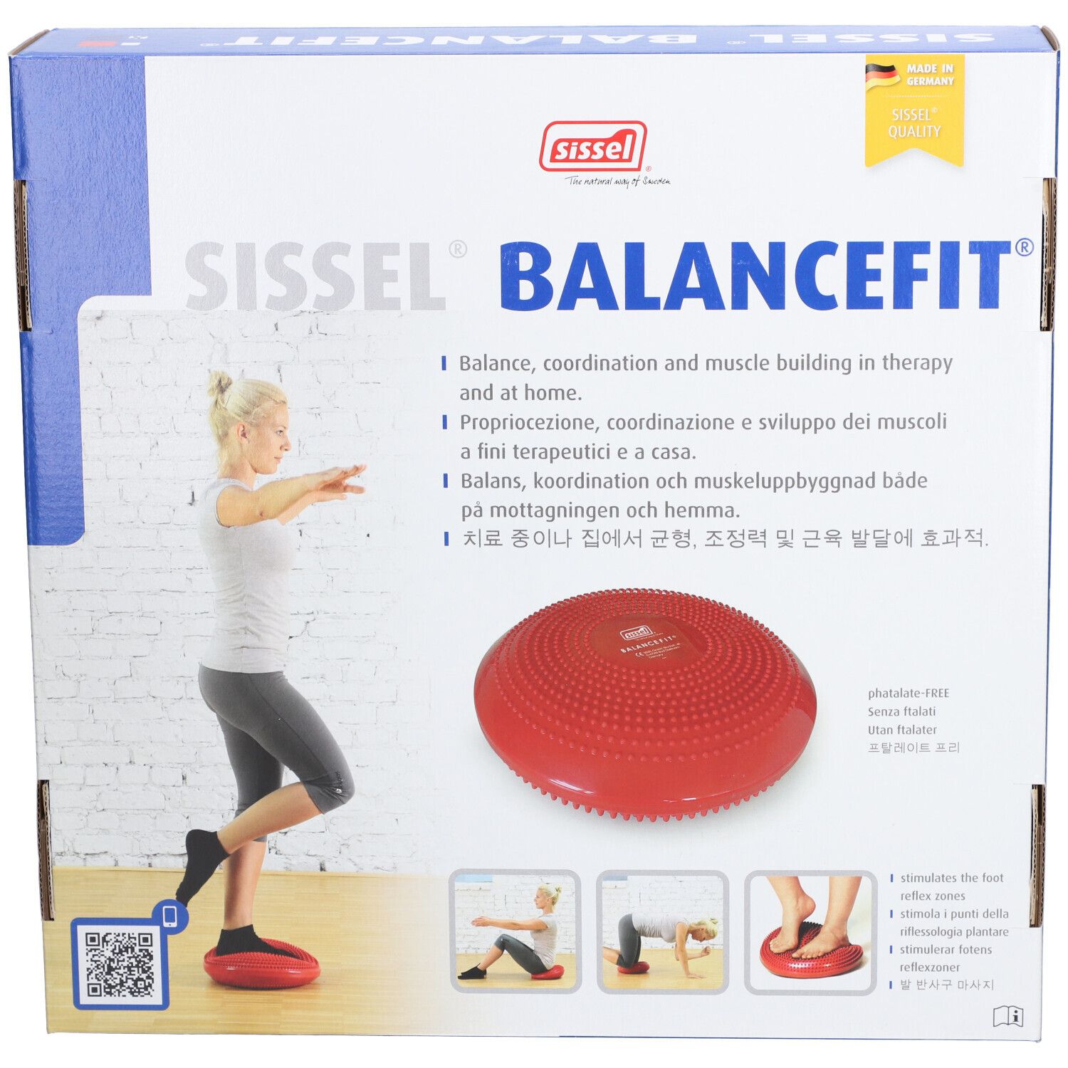 SISSEL® Balancefit® Disque multifonctionnel 34 cm Bleu