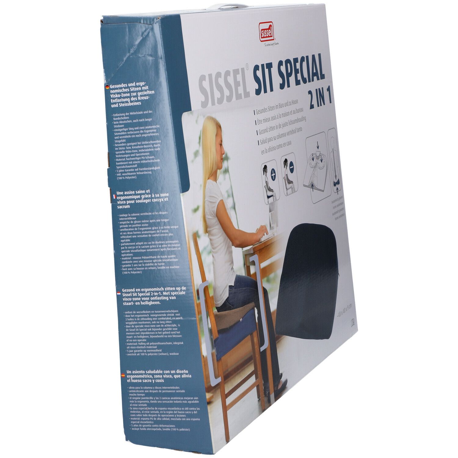 SISSEL® Sit Spécial 2 en 1 Gris