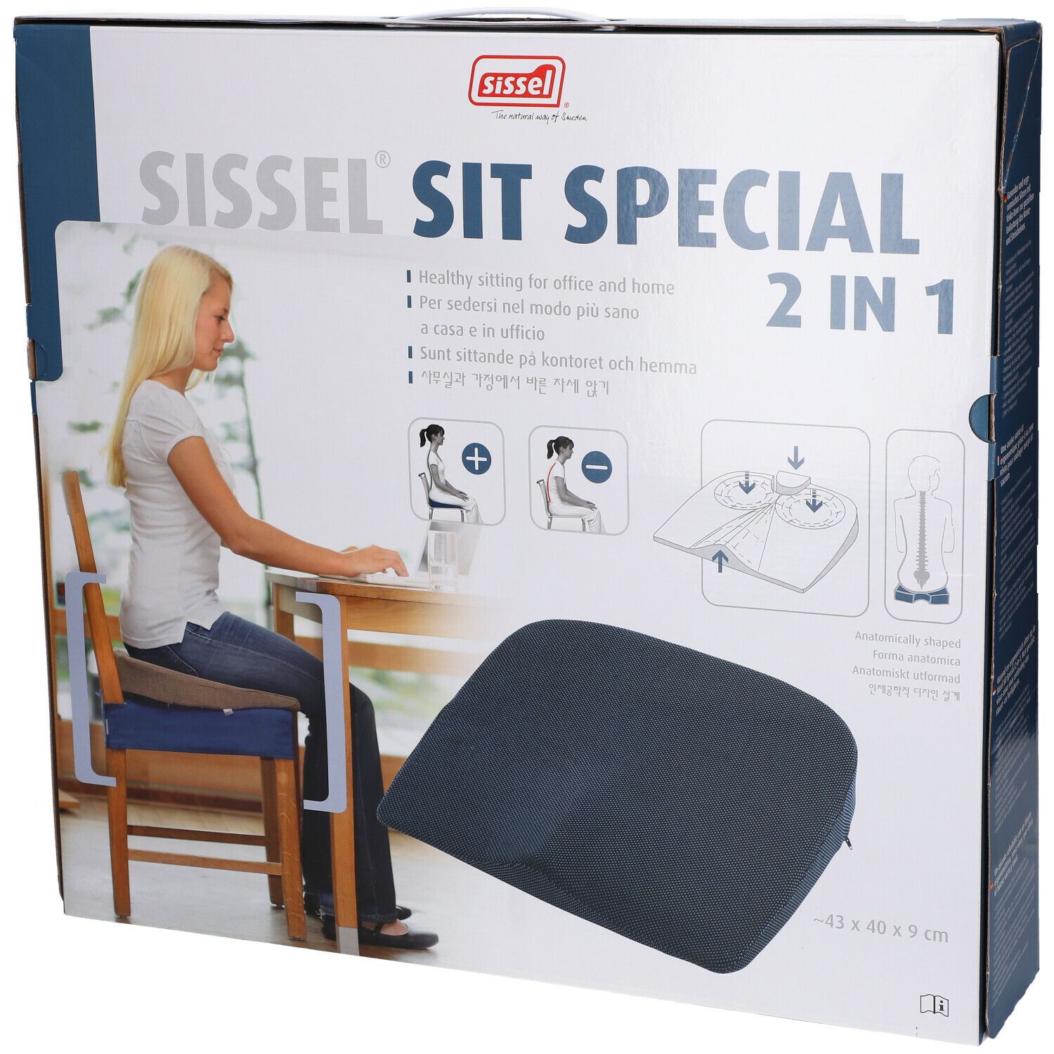 SISSEL® Sit Spécial 2 en 1 Gris