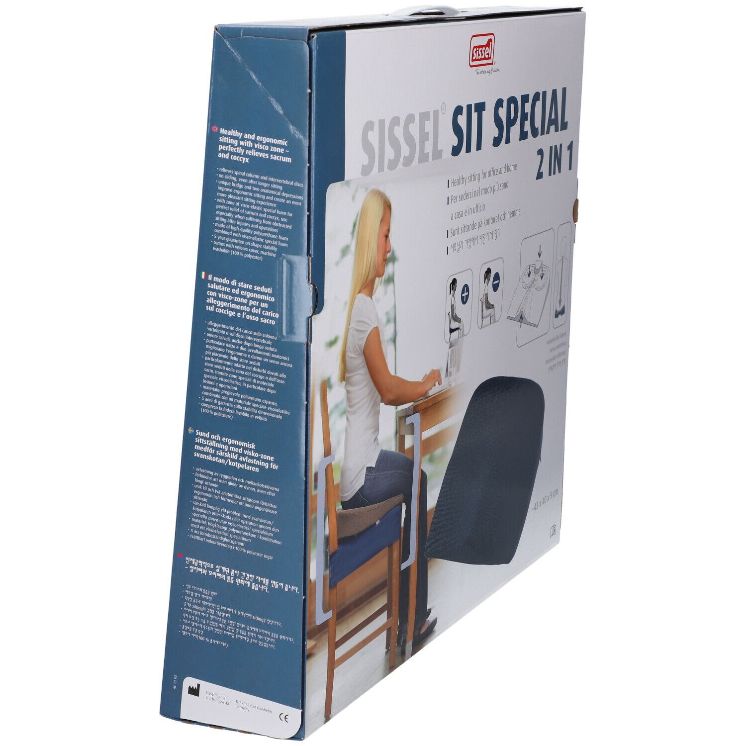 SISSEL® Sit Spécial 2 en 1 Gris