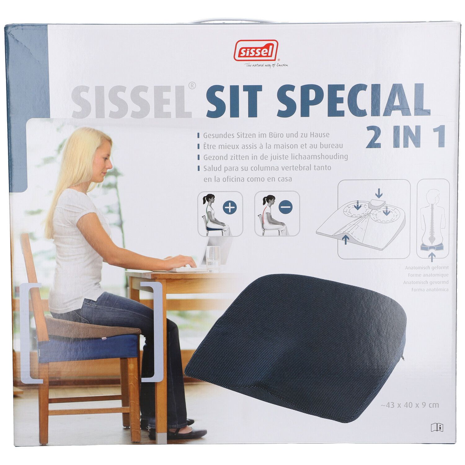 SISSEL® Sit Spécial 2 en 1 Gris