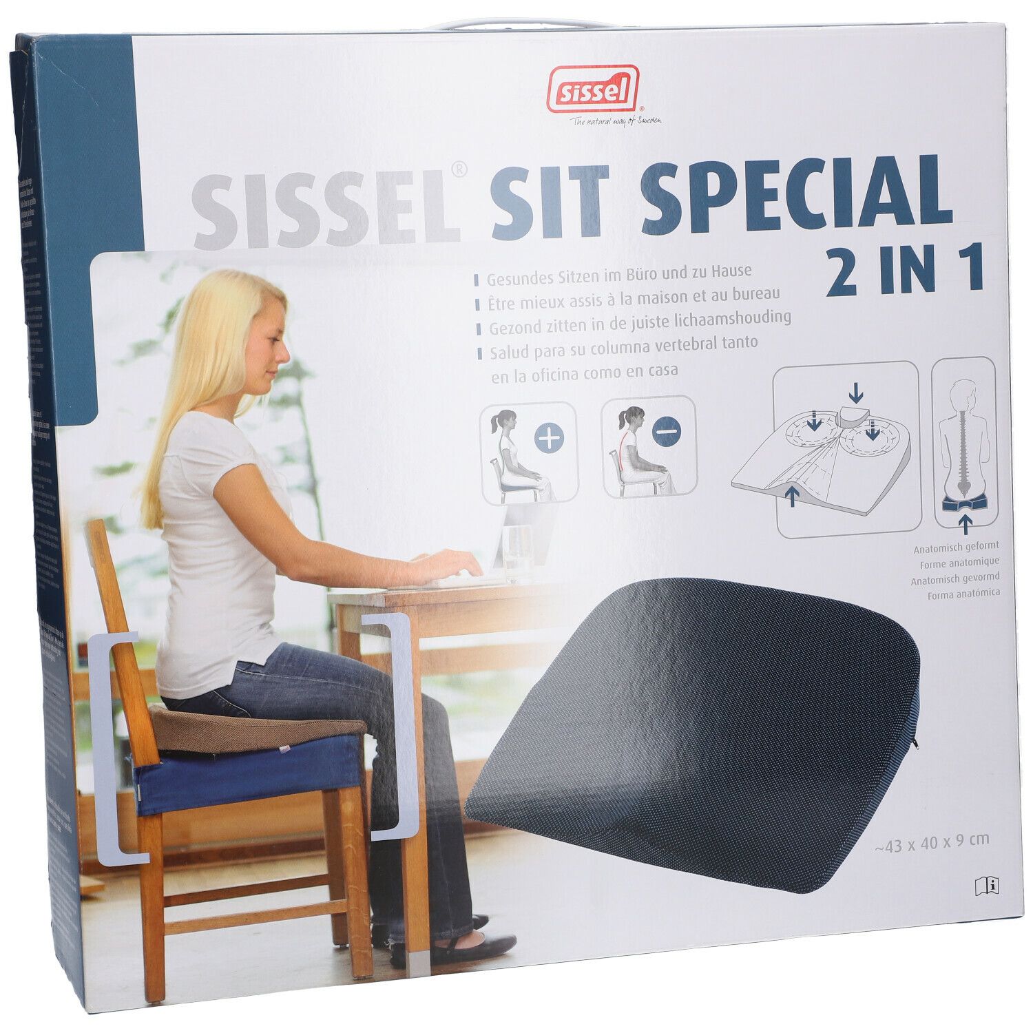 SISSEL® Sit Spécial 2 en 1 Gris