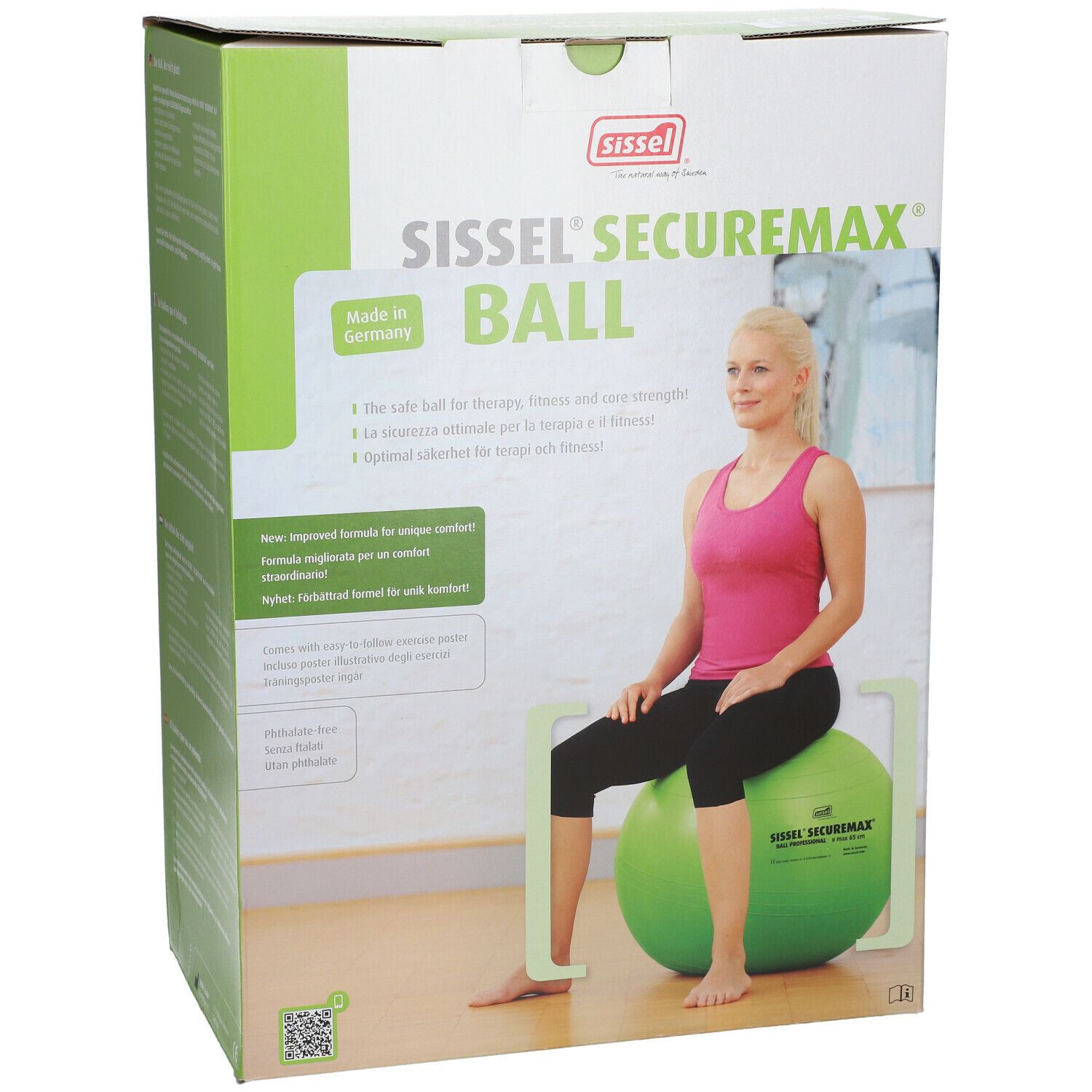 Sissel® Securemax Ball grau 65 cm