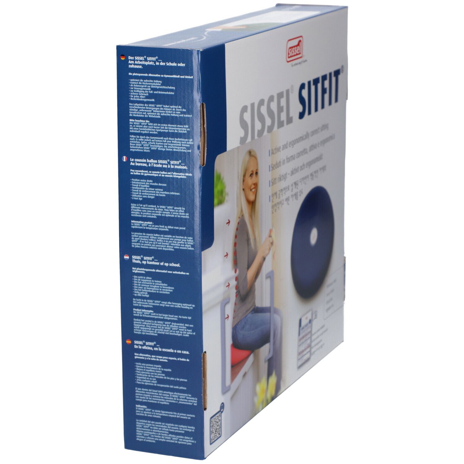 Sissel® Sitfit® Sitzkissen blau 33 cm