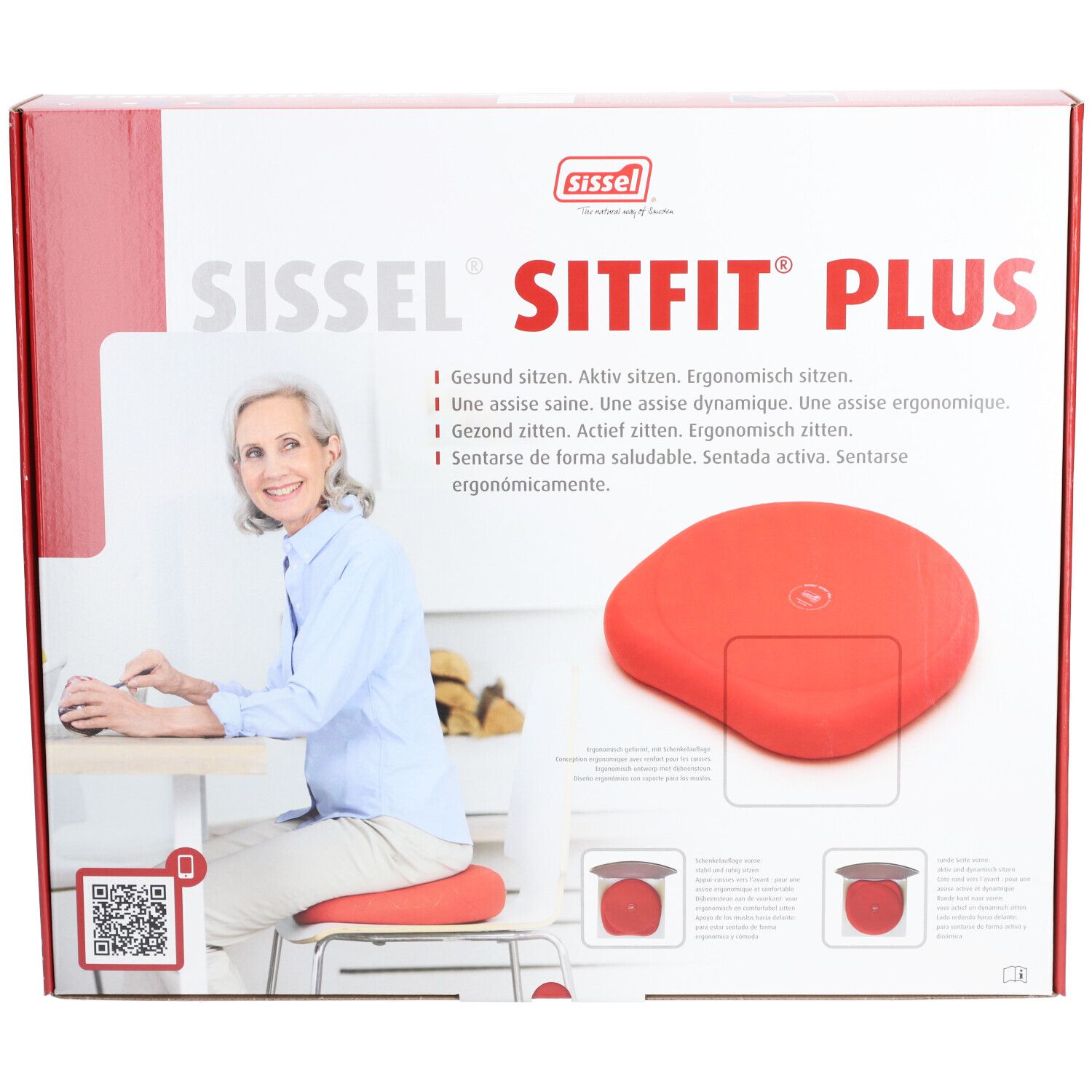 Sissel® Sitfit® Plus rot inkl. Pumpe