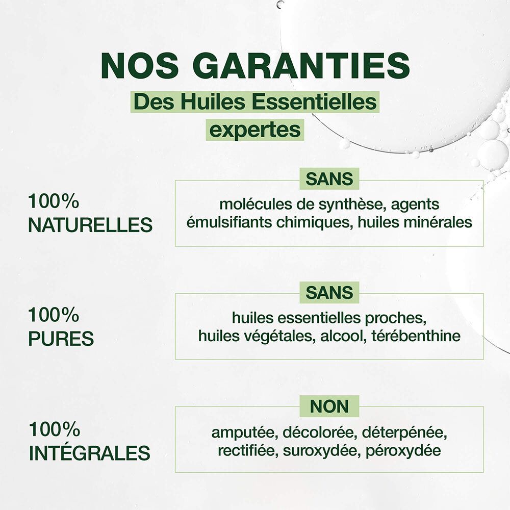 Boîte d'huile essentielle de menthe poivrée. Marque Pranarôm, certification Bio.