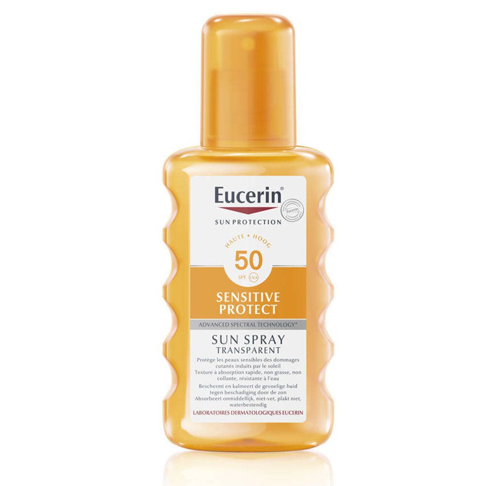 Eucerin® Sensitive Protect Sun Spray Transparent LSF 50
