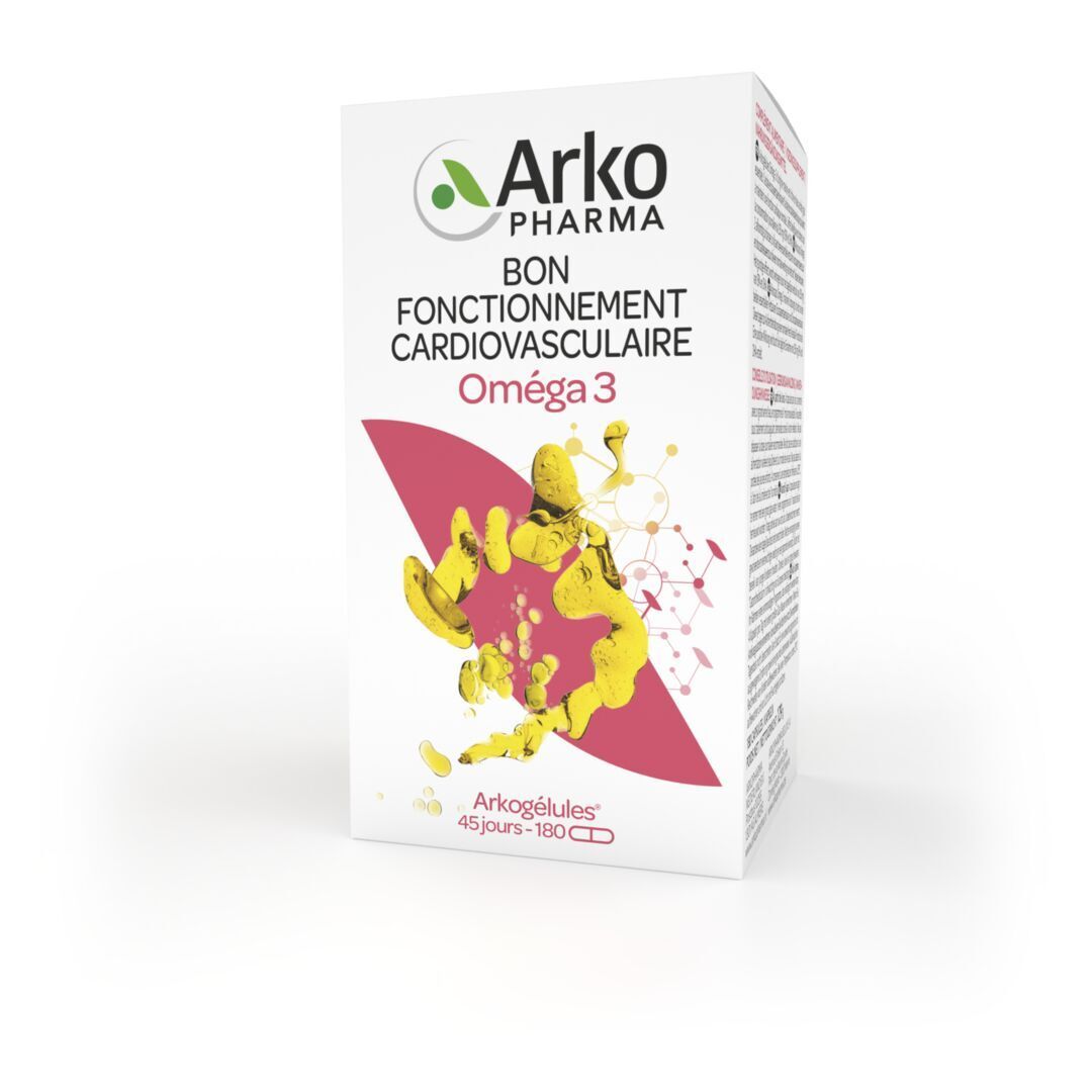 Arkopharma Arkogélules Oméga 3 origine marine