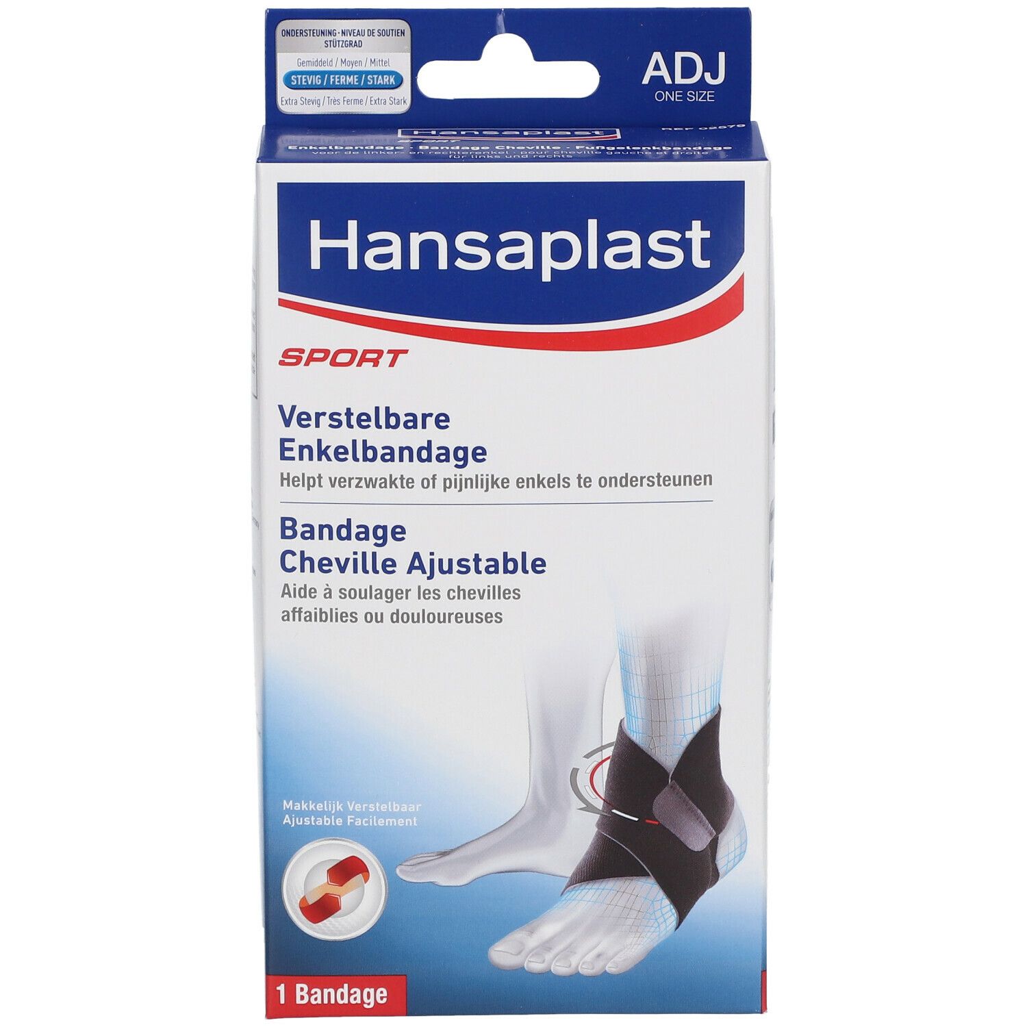 Hansaplast Sport Enkelbandage Verstelbaar