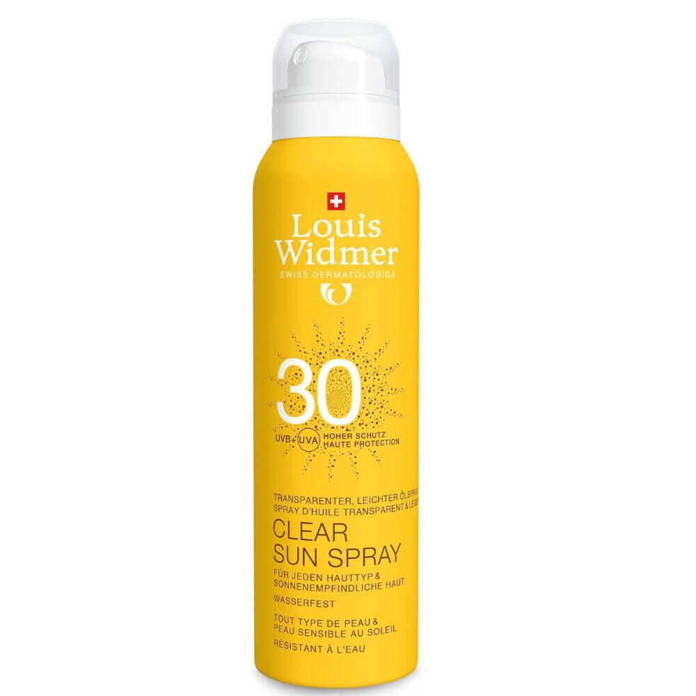 Louis Widmer Clear Sun Spray IP30 ohne Parfüm