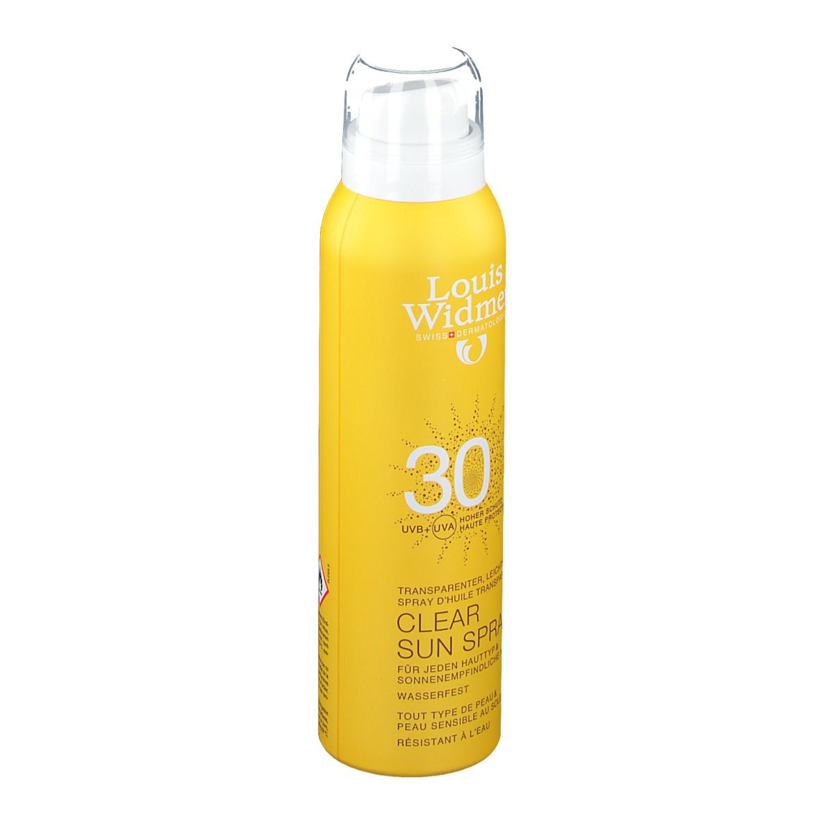 Louis Widmer Clear Sun Spray IP30 ohne Parfüm