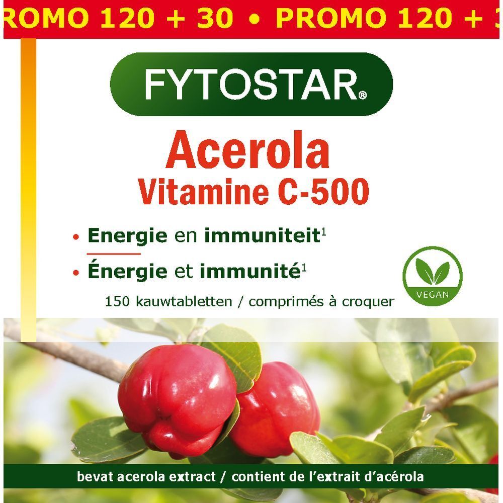 Fytostar Vitamine C-500 Acerola