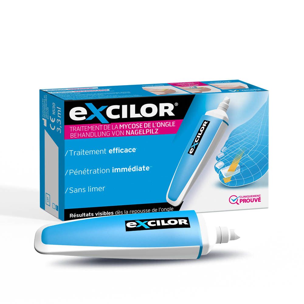 excilor® Stylo Précision - Traitement de la mycose de l'ongle