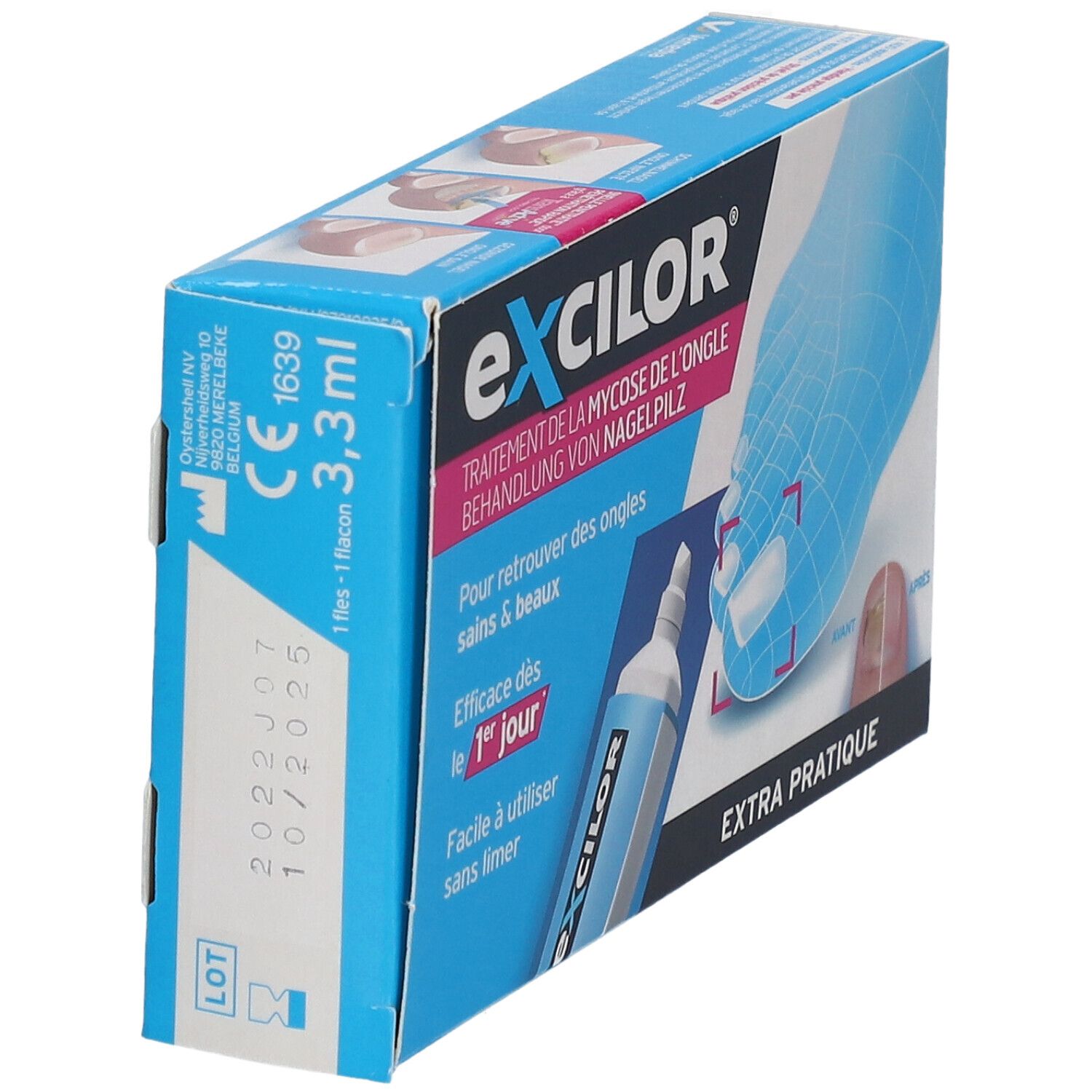 excilor® Stylo Précision - Traitement de la mycose de l'ongle