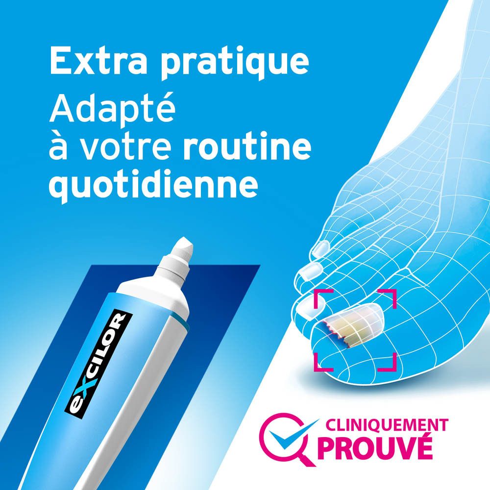 excilor® Stylo Précision - Traitement de la mycose de l'ongle