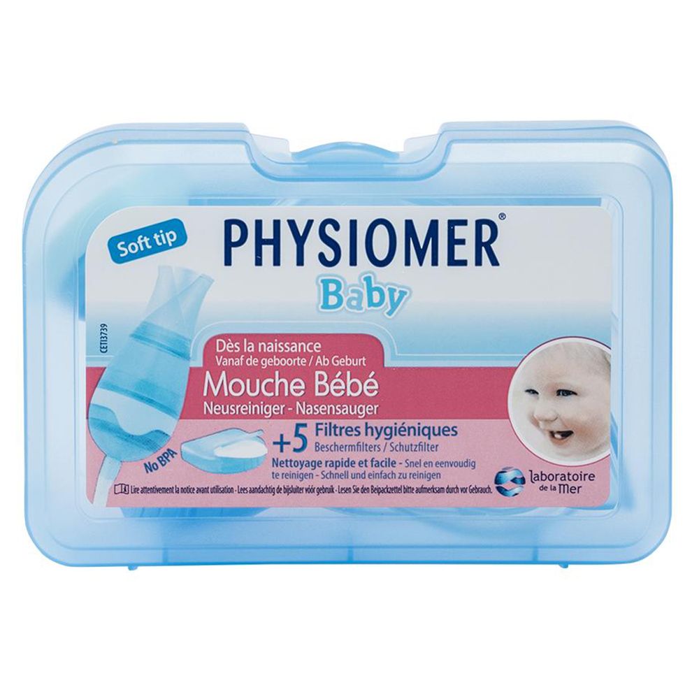 Physiomer® Mouche Bébé + 5 Filtres protecteurs 1 pc(s) - Redcare Apotheke