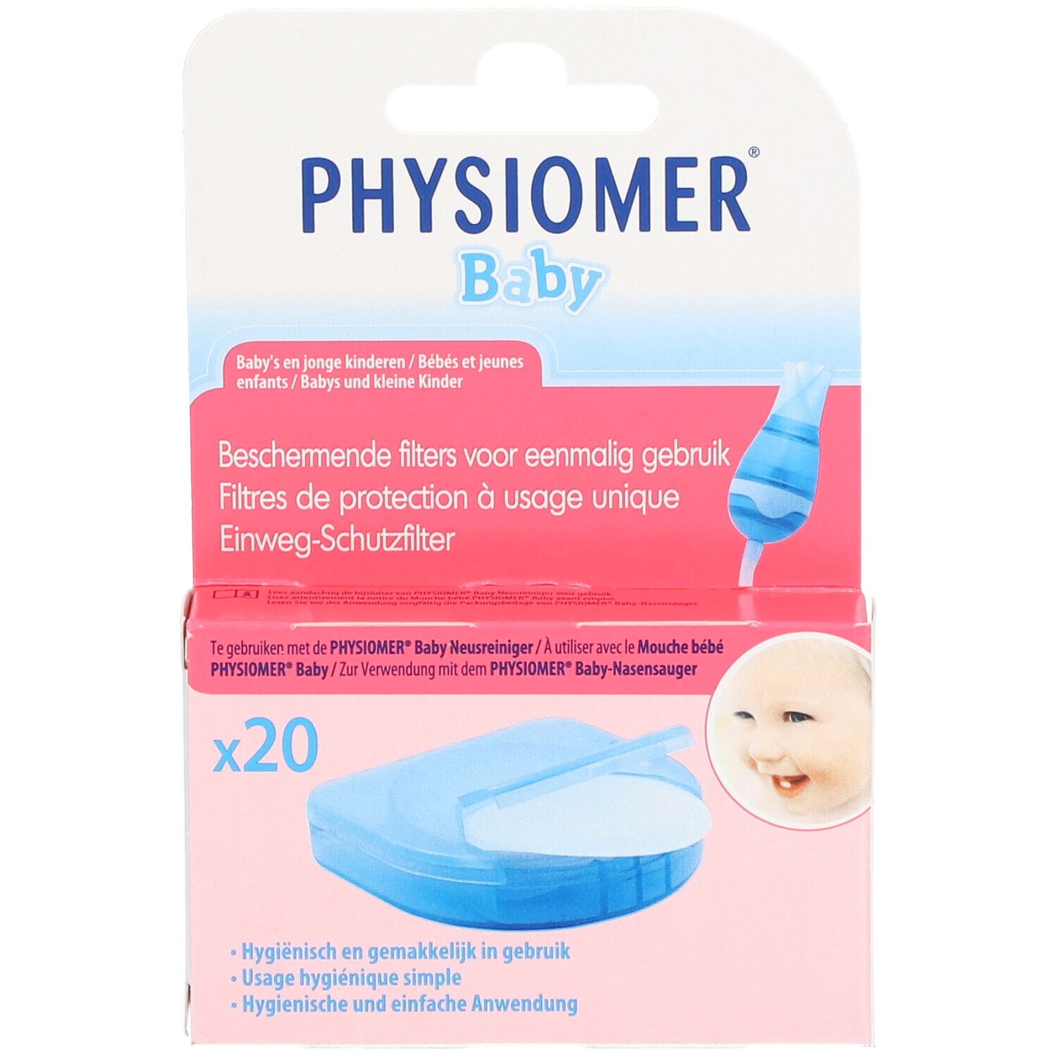 Physiomer® Baby Filtres protecteurs