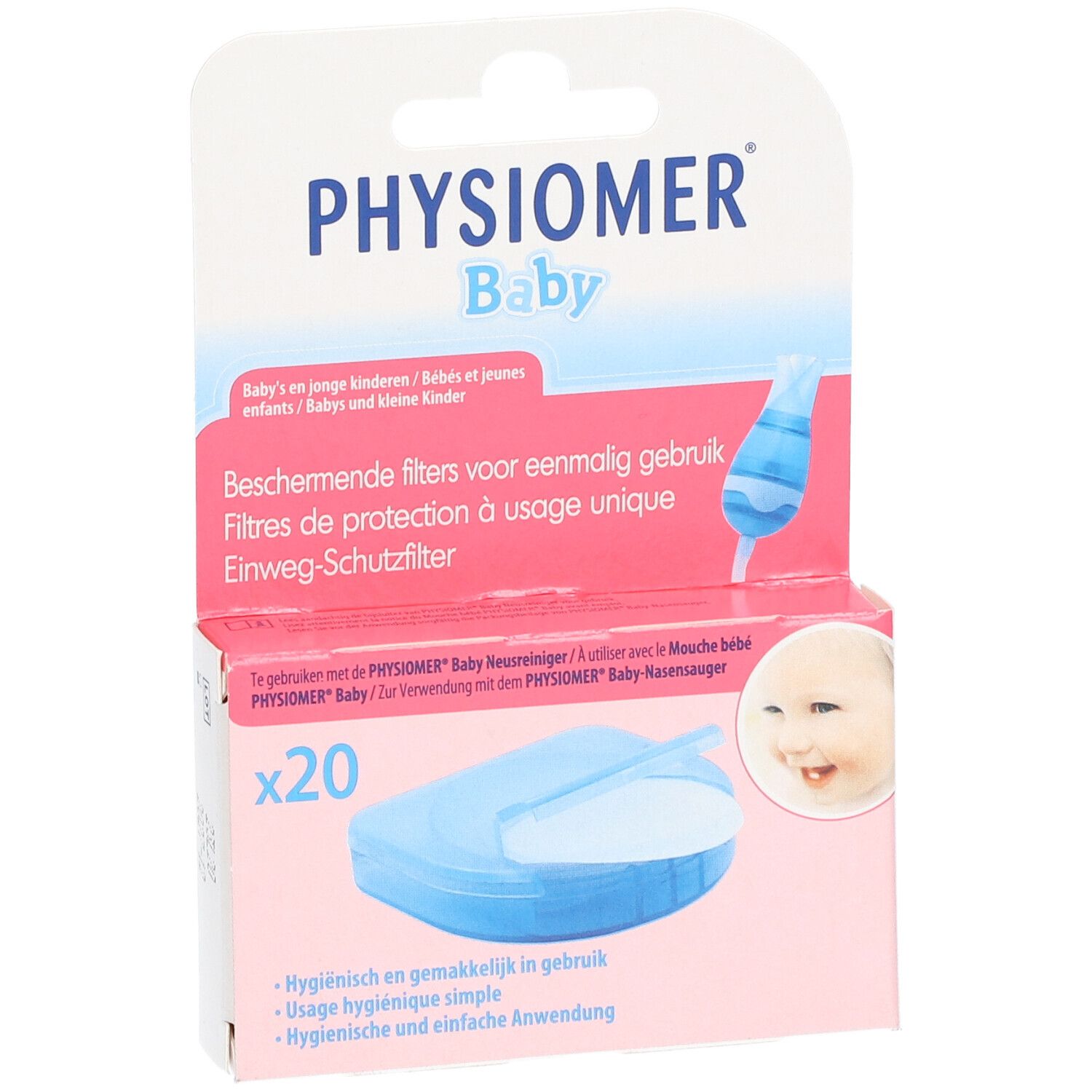 Physiomer® Baby Filtres protecteurs