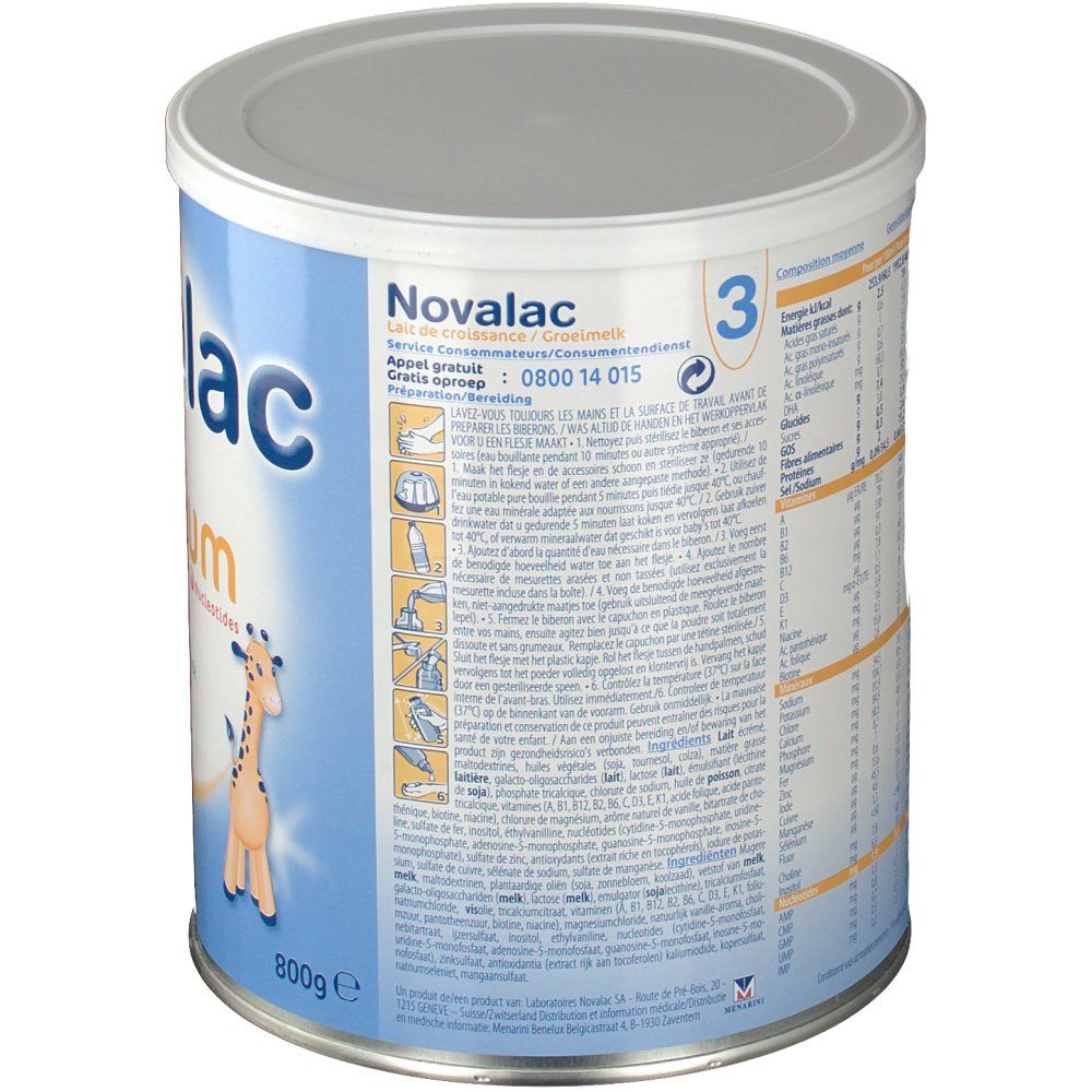 NOVALAC® Premium 3 Säuglings-Milchnahrung ab 12 Monaten