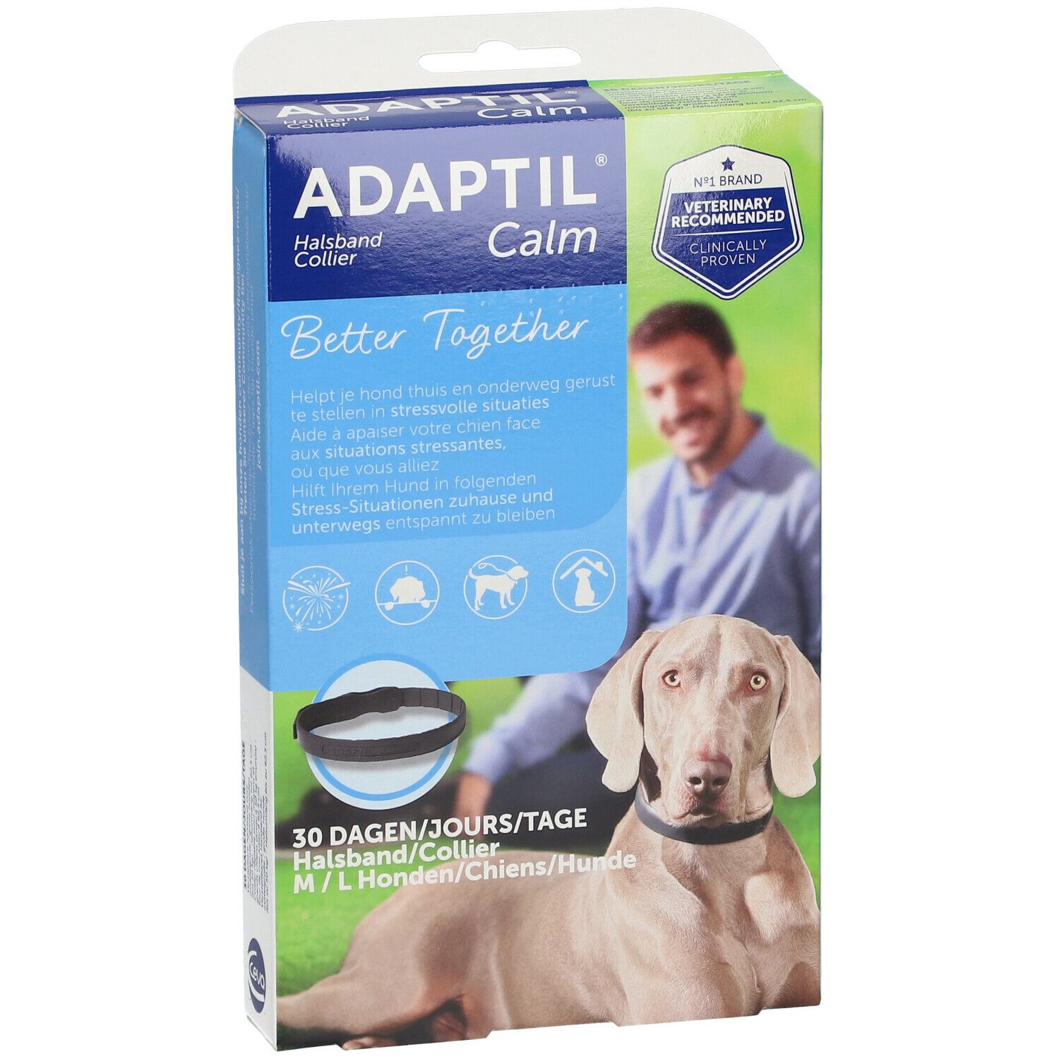 ADAPTIL® Calm Halsband für Hunde M-L